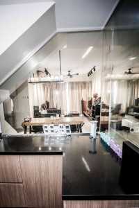 Contemporary Kitchen at Seletar Springs Masionette