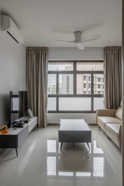 Modern New 4-Room HDB by Yang's Inspiration Design