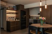 Contemporary Kitchen at Upper Serangoon Crescent