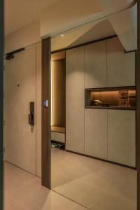 Contemporary Entryway at Upper Serangoon Crescent
