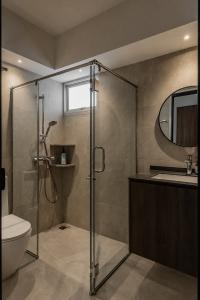 Contemporary Bathroom at Upper Serangoon Crescent