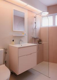 Contemporary Bathroom at Toa Payoh Palm Spring