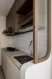Contemporary Kitchen at Dakota One