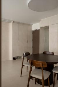 Contemporary Dining Room at Dakota One