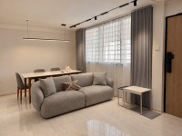 Minimalist New 4-Room HDB by Groove Interior Design