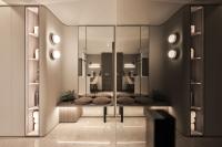 Modern Foyer at Condominium at 46 Lakeside Dr