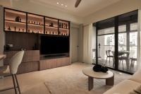 Modern Living Room at Condominium at 5 Derbyshire Rd