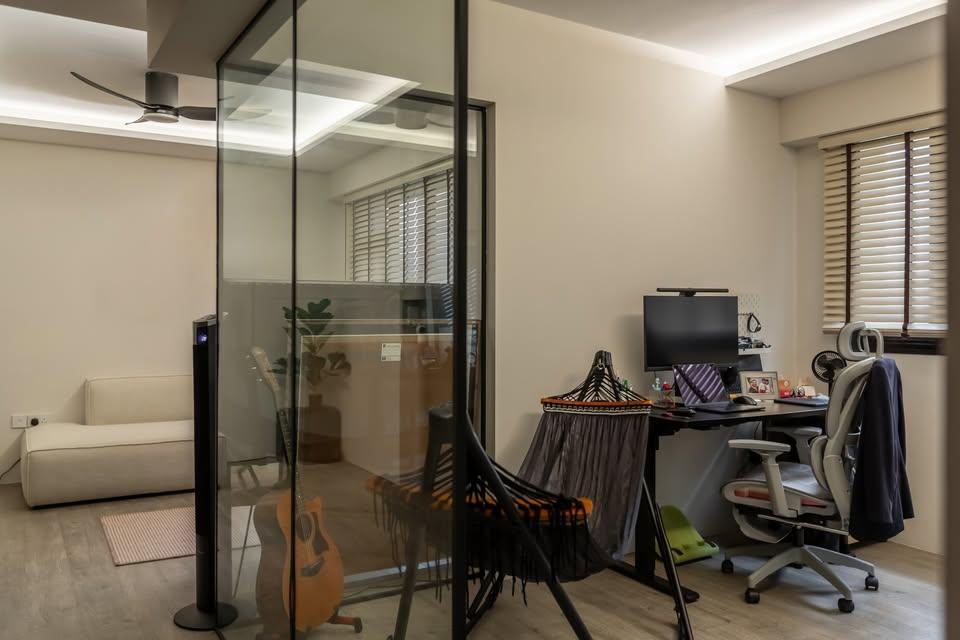 Modern Study with Computer and Computer Table