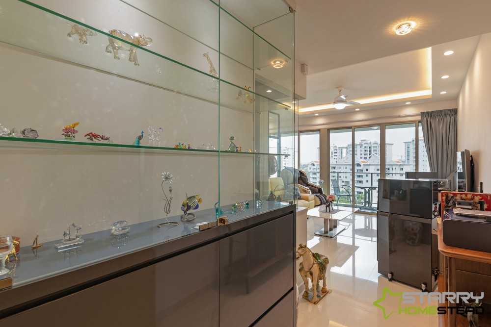 Modern Entryway with Display Cabinets and Shoe Cabinets