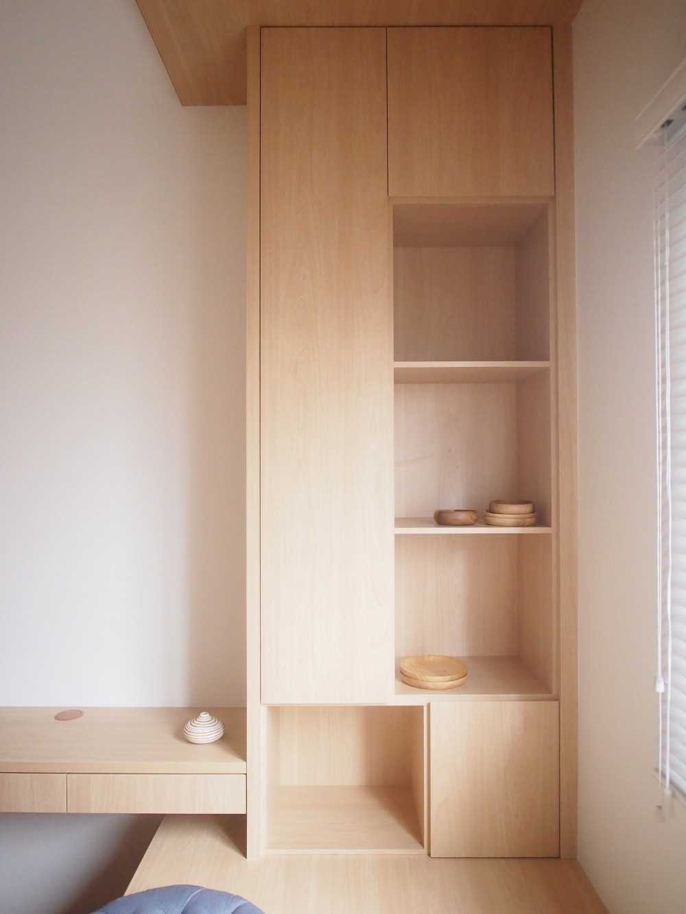 Scandinavian Home Office with Desk and Desk Chairs