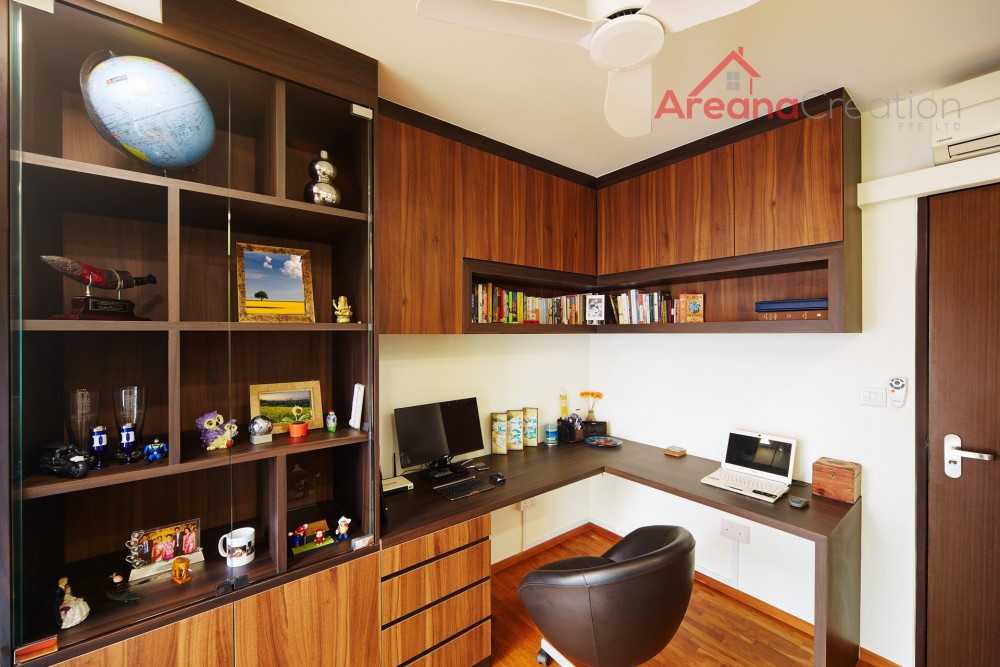 Contemporary Kitchen with Kitchen Window and Open Kitchen