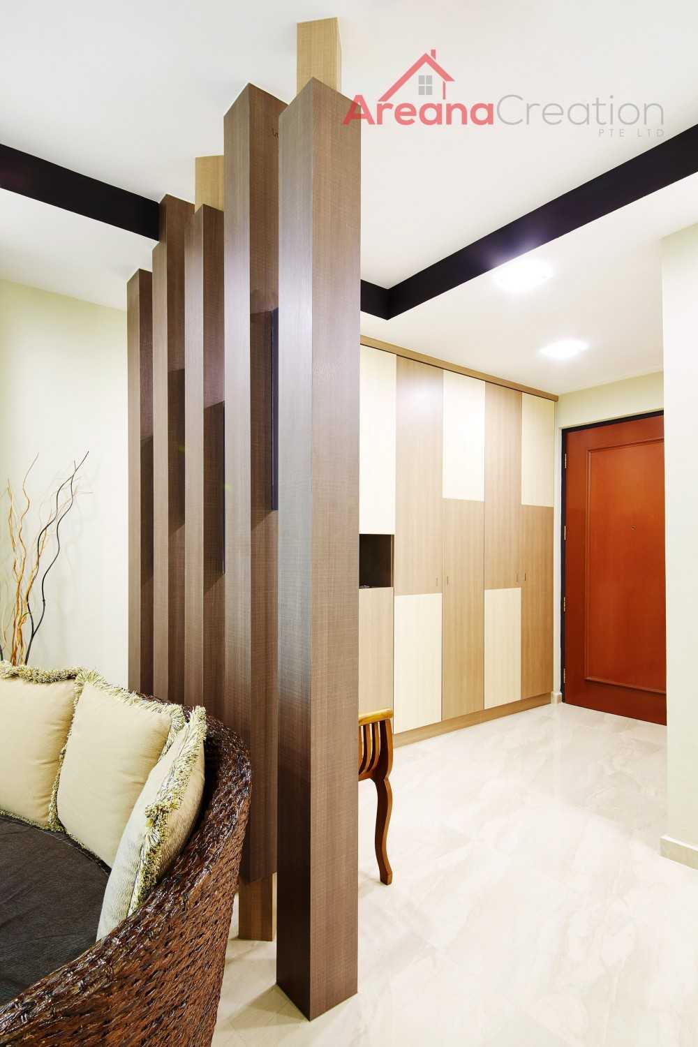 Vintage Living Room with Homogeneous Tiles and TV Console